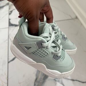 Jordan Kids Light Green Sneakers